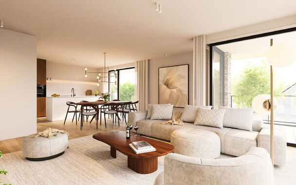 Gelijkvloerse verdieping te koop in Lummen