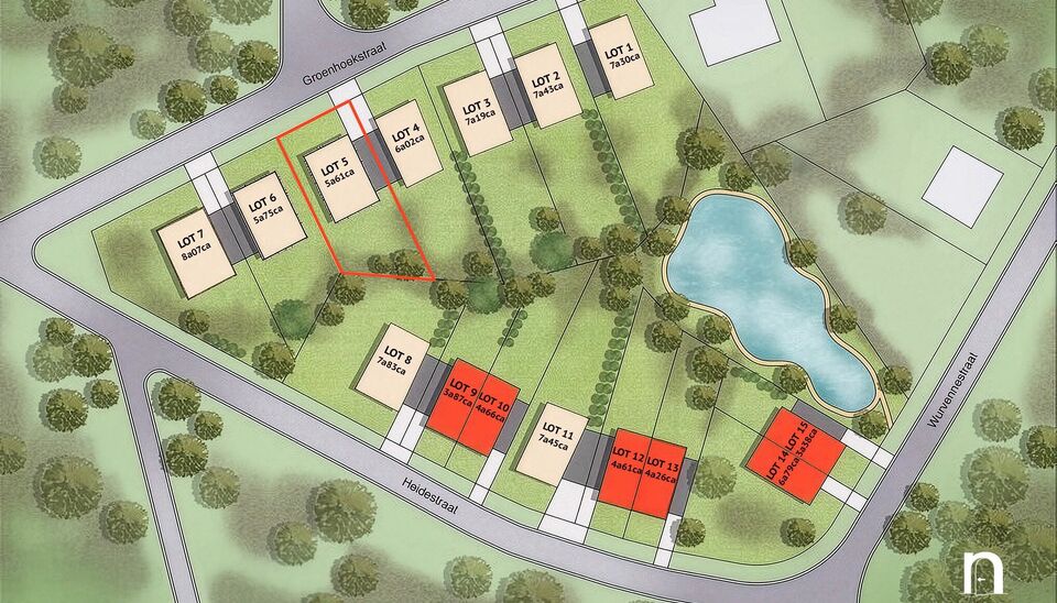 Bouwgrond te koop in Beringen Beverlo